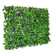 Expandable Fence Privacy Screen for Balcony Patio Outdoor,Decorative Faux Ivy...