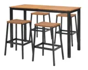 Lynx 5 Piece Timber Bar Setting Bar Setting