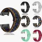 Replacement Sports Band Woven Nylon Elastic Strap Band For Fitbit Charge 5