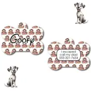 Personalized Pet I.D. Tag Gardening Goofy | Two Sided Tag | Pets | Dog | Animals