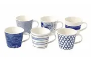 Royal Doulton Pacific Mugs 390ml Set of 6