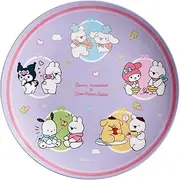 Skater MPL20P-A Melamine Plate, 7.9 inches (20 cm), Plate, Stylish, Character, Breakfast, Sanrio All Stars, Super Moving Rabbit