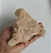 Pink Himalayan Quartz Cluster Natural Crystal 140x110mm