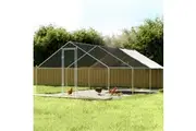 i.Pet Chicken Coop Cage 3x6x2m Galvanised Steel