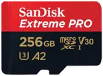 Sandisk Extreme Pro Micro SDXC 256GB SD Memory Card