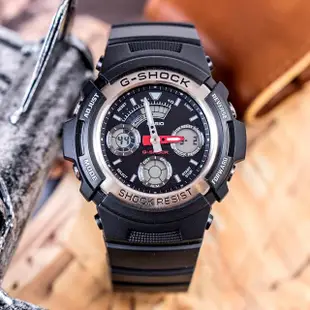 【CASIO 卡西歐】G-SHOCK 衝鋒戰士運動概念錶(AW-590-1A)