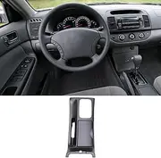 Gear Shift Panel Trim Cover, Center Console Shifter Bezel Trim for Camry XV30 2001 to 2006, 58822 AA020 Center Console Cup Holder Trim Bezel Panel, Easy Installation, ABS Material