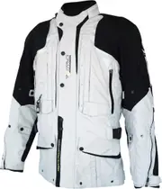 Helite Touring 2.0 Airbag Motorcycle Textile Jacket, black-grey, Size 4XL for Men Black Grey
