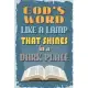 God’’s Word Like A Lamp That Shines In A Dark Place: Reading log, Journal, Notebook, Keep track & review all of the books you have read! Perfect as a g