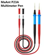 Multimeter Test Probe Pen Replaceable Antirust Needle Pen Silicone Cable
