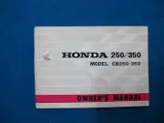 Honda 1968 1969 CB250 CB350 Original Factory New Old Stock Owners Manual F617