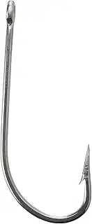 Mustad O'Shaughnessy Stainless Steel Hook (50-Pack)