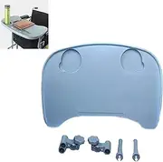 Lap Tray Table Table Accessories, Portable Universal Trays Desk with Cup Holder, Detaable Tray for Writing, Reading Eating and Play Computer