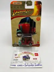 2024 Matchbox #51 Indiana Jones MBX Tangiers Tuk Tuk Red 212B