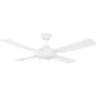 Bondi AC 48" Eglo Ceiling Fan with LED Light White