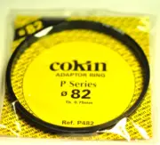 Cokin "P" 82mm adapter ring. New