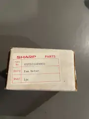 NEW OLD STOCK SHARP RMOTE0102MREO FAN MOTOR MICROWAVE