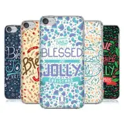 HEAD CASE DESIGNS BLESSED CHRISTMAS HARD BACK CASE FOR APPLE iPOD TOUCH MP3