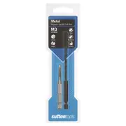 Sutton Tools 2.5mm M3 1 / 4 Hex Impact Tap And Drill Set