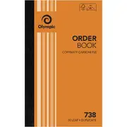 Olympic No.738 Carbonless Duplicate Order Book