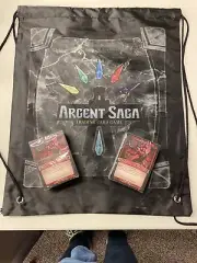ARGENT SAGA Demo Intro Deck X2 Plus Pull String Swag Bag **CCGHouse**
