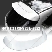 White Rear Boot Roof Trunk Spoiler Wing Extension for Mazda CX-5 2017-2024 (for: Mazda)