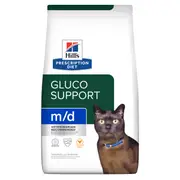 Hill's Prescription Diet M/D Glucose/Weight Management Dry Cat Food 1.8kg 1.8kg