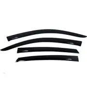 Wind Deflector Sun Rain Visor Shield Black For Honda Civic FC Sedan 2016 2017 18