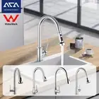 ACA Pull Out Kitchen Sink Mixer Tap 360°Swivel Multifunction Spout Faucet Chrome