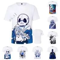 在飛比找蝦皮購物優惠-Kids Anime T-shirt Undertale S