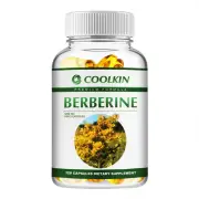 Berberine Capsules - Healthy Cholesterol, Anti-inflammatory, Blood Sugar Support