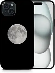 Full Moon Moonlight Satellite Phone CASE Cover for Apple iPhone 15 Plus
