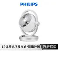 在飛比找蝦皮商城優惠-PHILIPS飛利浦 8吋渦流式循環扇【可遙控】 渦輪風扇 