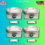 4 X Piston & Rings Kit Fits for Hyundai Accent Kia Rio 1.6L DOHC 2012-2017