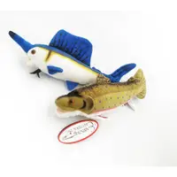 在飛比找蝦皮購物優惠-海洋系列~ 仿真旗魚  野生鮭魚 魚類 公仔 海洋生物 娃娃