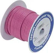 Ancor 102610 Marine Grade Electrical Primary Tinned Copper Boat Wiring (16-Gauge, Pink, 100-Feet)