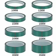 PET Green Tape High Temperature Heat Resistant Tape 33m Per Roll