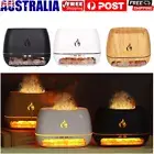 Salt Stone Flame Ultrasonic Aroma Aromatherapy Diffuser Air Humidifier Purifier