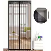 Magnetic Mesh Door Magic Protection Curtain Snap Fly Bug Insect Mosquito Screen