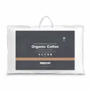 Freedom Organic Cotton 2 Pack Medium Pillow