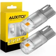AUXITO 168 2825 194 T10 LED Plate Parking Wedge Error Free Light Bulbs Yellow (for: Honda)