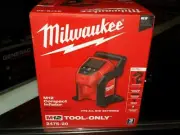 MILWAUKEE 2475-20 M12 12V 120 Psi Cordless Compact Inflator Bare Tool NEW