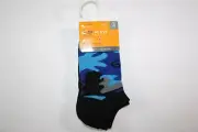 905J1 Champion CN387 c9 Boys' Low-Cut Socks (QTY:3) Black/Camo Asst LG (3-9)