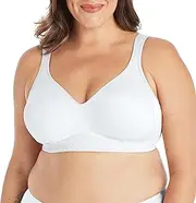 [Playtex] Women's 18 Hour Side & Back Smoothing Cooling Wireless T-Shirt Bra with 4-Way TruSUPPORT