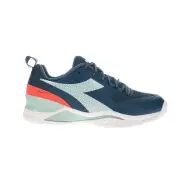Diadora Blushield Torneo 2 Artificial Ground Tennis Womens Blue Sneakers Athlet