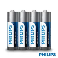 在飛比找松果購物優惠-Philips 飛利浦 鹼性電池 3號電池AA 4號電池AA