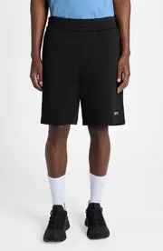 Moncler Cotton Fleece Sweat Shorts in Black at Nordstrom, Size Small