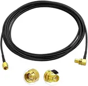 Bingfu SMA Male to Female Right Angle Aerial Cabel SMA 4G Antenna Extension Cable RG174 3m for 4G LTE Antenna Extension RC FPV Multicopter TX RX Router Bluetooth WiFi Wireless Network