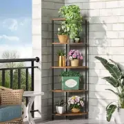 Corner Plant Stand Shelf, 5 Tier Tall Shelf Plant Stand for Indoor Plants,