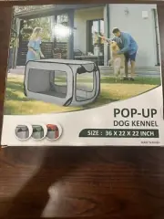 Love's Cabin Portable Large Dog Pet Pop Up Kennel Outdoor Indoor Crate